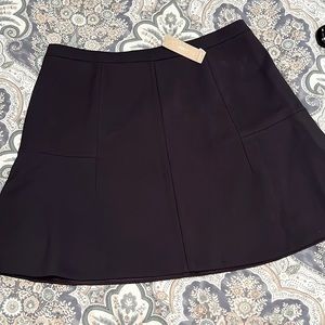 Jcrew Mini A line Skirt Navy Blue